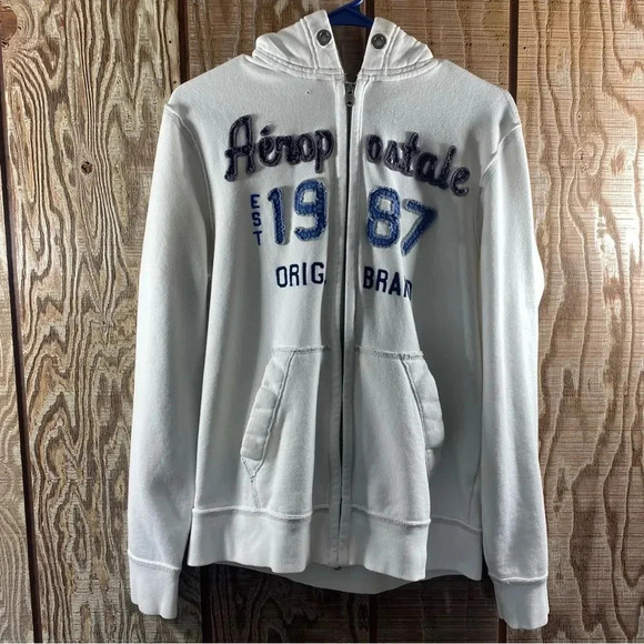 Aéropostale Fill Zipper Hoodie - Picture 1 of 4